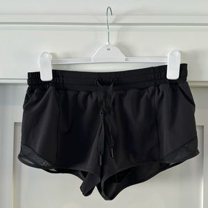 Size 10 Women’s Black Lululemon Shorts